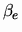 $\beta_{e}$